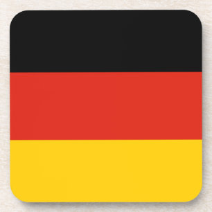 Deutschland-Flagge Getränkeuntersetzer