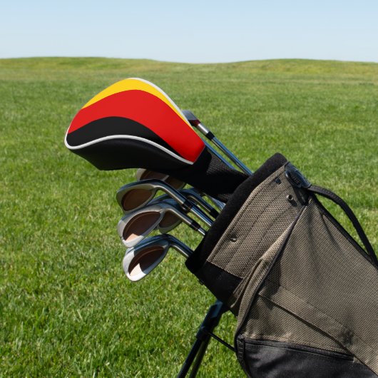 Deutschland-Flagge Golf Headcover (In SItu)