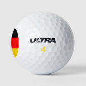 Deutschland-Flagge Golfball (Logo)