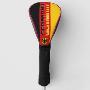 Deutschland Flagge Gorgetic Patriotic Golf Headcover