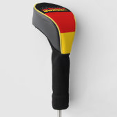Deutschland Flagge Gorgetic Patriotic Golf Headcover (angewinkelt)