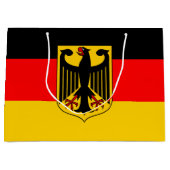 Deutschland-Flagge Große Geschenktüte (Vorderseite)