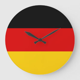 Deutschland-Flagge Große Wanduhr
