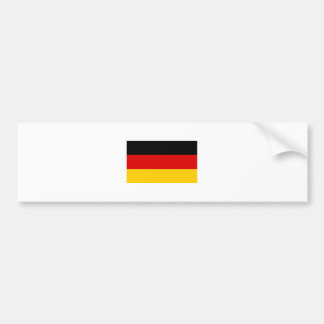 Deutschland-FLAGGE International Autoaufkleber