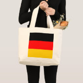 Deutschland-Flagge Jumbo Stoffbeutel (Vorderseite (Produkt))