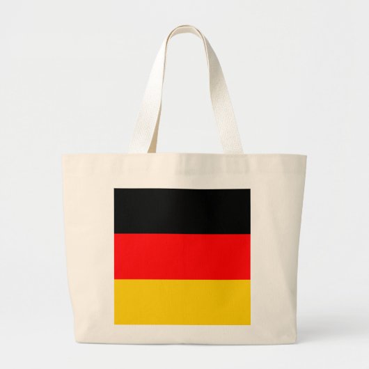 Deutschland-Flagge Jumbo Stoffbeutel (Vorne)