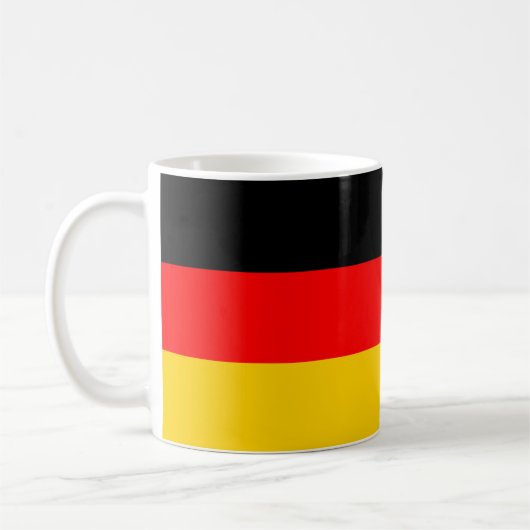 Deutschland-Flagge Kaffeetasse (Links)