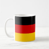 Deutschland-Flagge Kaffeetasse (Links)