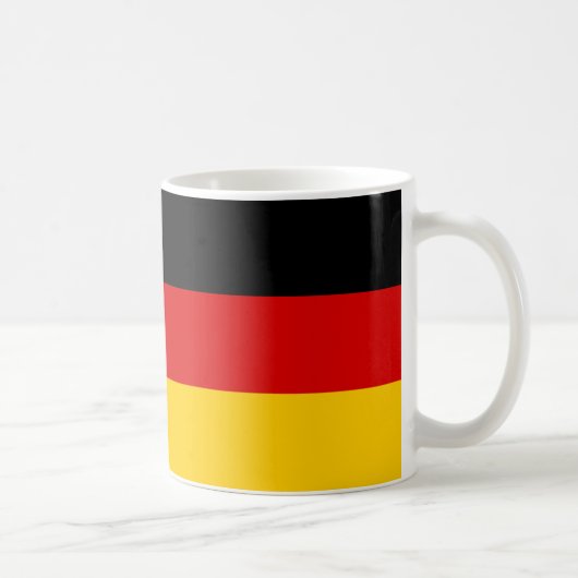Deutschland-Flagge Kaffeetasse (Rechts)