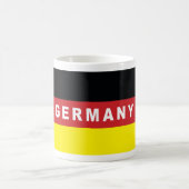 Deutschland Flagge Kaffeetasse (Mittel)
