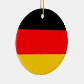 Deutschland-Flagge Keramik Ornament (Rechts)