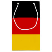 Deutschland-Flagge Kleine Geschenktüte (Rückseite)