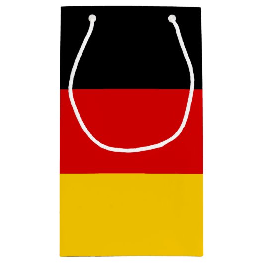 Deutschland-Flagge Kleine Geschenktüte (Rückseite)