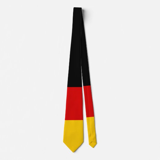 Deutschland-Flagge Krawatte (Vorderseite)