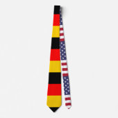 Deutschland-Flagge Krawatte (Vorderseite)