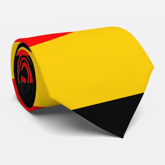 Deutschland-Flagge Krawatte (Gerollt)