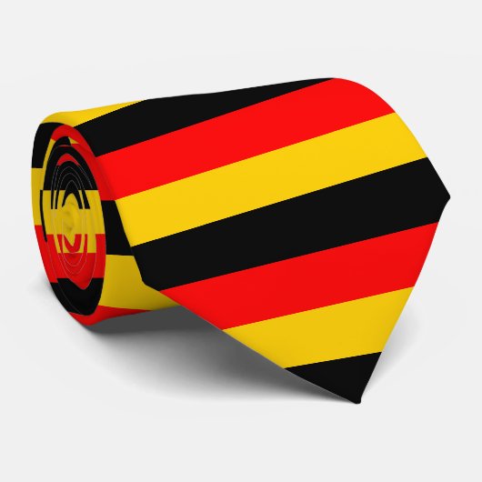 Deutschland-Flagge Krawatte (Gerollt)