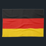 Deutschland-Flagge Küchentuch<br><div class="desc">Stellen Sie dar,  dass weg Ihr deutscher Stolz,  wenn Sie die Flagge von Deutschland auf Anzeige überall setzen,  Sie gehen!</div>