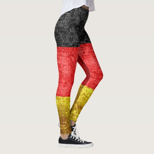 Deutschland-Flagge Leggings (Rechts)