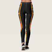 Deutschland-Flagge Leggings (Rückseite)