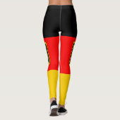 Deutschland-Flagge Leggings (Rückseite)