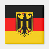 Deutschland-Flagge Magnet (Vorne)