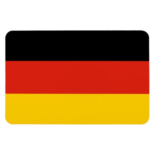 Deutschland-Flagge Magnet (Horizontal)