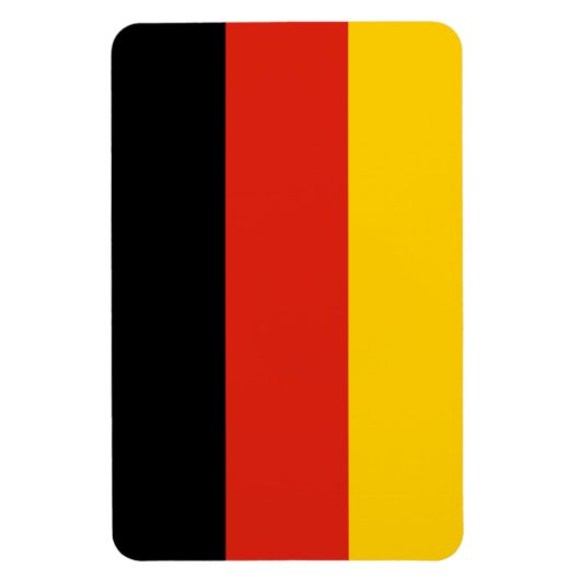 Deutschland-Flagge Magnet (Vertikal)