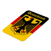 Deutschland-Flagge Magnet (Linke Seite)
