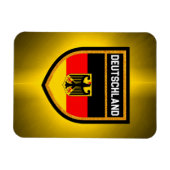 Deutschland-Flagge Magnet (Horizontal)
