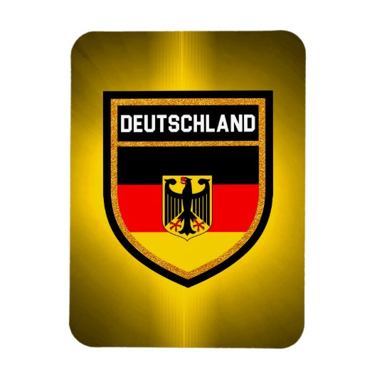 Deutschland-Flagge Magnet (Vertikal)