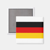 Deutschland - Flagge Magnet (Vorderseite/Rückseite)