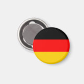 Deutschland-Flagge Magnet (Vorderseite/Rückseite)