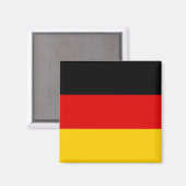 Deutschland-Flagge Magnet (Vorderseite/Rückseite)