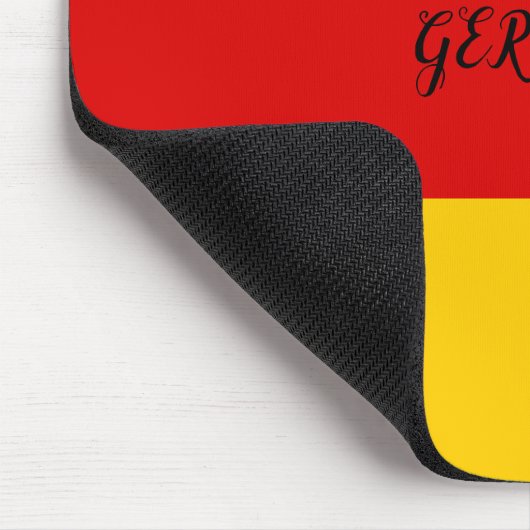 Deutschland-Flagge Mousepad (Ecke)