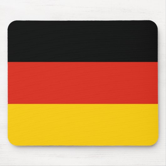 Deutschland-Flagge Mousepad (Vorne)