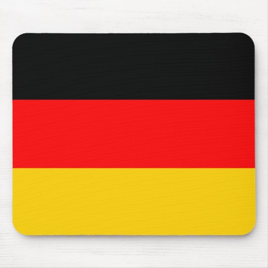 Deutschland-Flagge Mousepad (Vorne)
