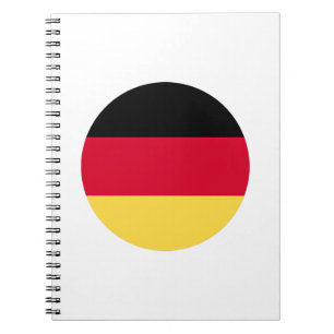Deutschland-Flagge Notizblock