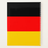 Deutschland-Flagge Planer (Rückseite)