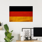Deutschland-Flagge Poster (Heimbüro)