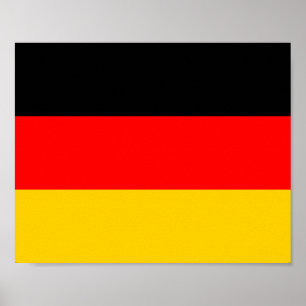 Deutschland-Flagge Poster
