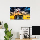 Deutschland-Flagge Poster (Heimbüro)