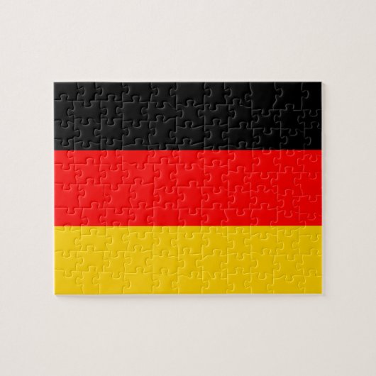 Deutschland-Flagge Puzzle (Horizontal)