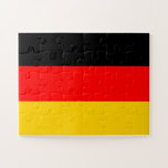 Deutschland-Flagge Puzzle<br><div class="desc">Deutschland Flagge Puzzle. Sie können Ihren eigenen Text oder Ihre eigene Grafik hinzufügen,  indem Sie auf "Weiter anpassen" klicken</div>