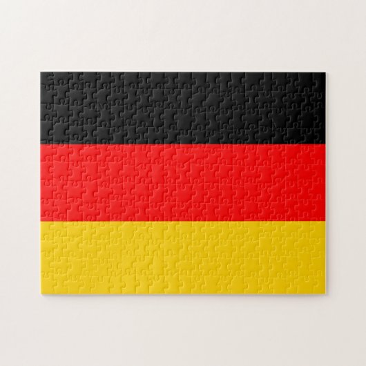 Deutschland-Flagge Puzzle (Horizontal)