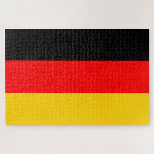 Deutschland-Flagge Puzzle (Horizontal)