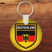 Deutschland-Flagge Schlüsselanhänger (Vorderseite)