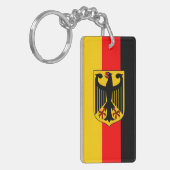 Deutschland-Flagge Schlüsselanhänger (Vorderseite links)