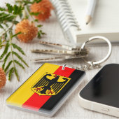 Deutschland-Flagge Schlüsselanhänger (Vorderseite rechts)