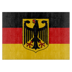 Deutschland-Flagge Schneidebrett